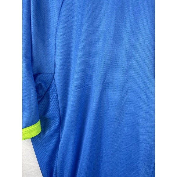 Wantdo Men's Cycling Jersey 2XL Jersey Short Sleeve Blue - Picture 4 of 5